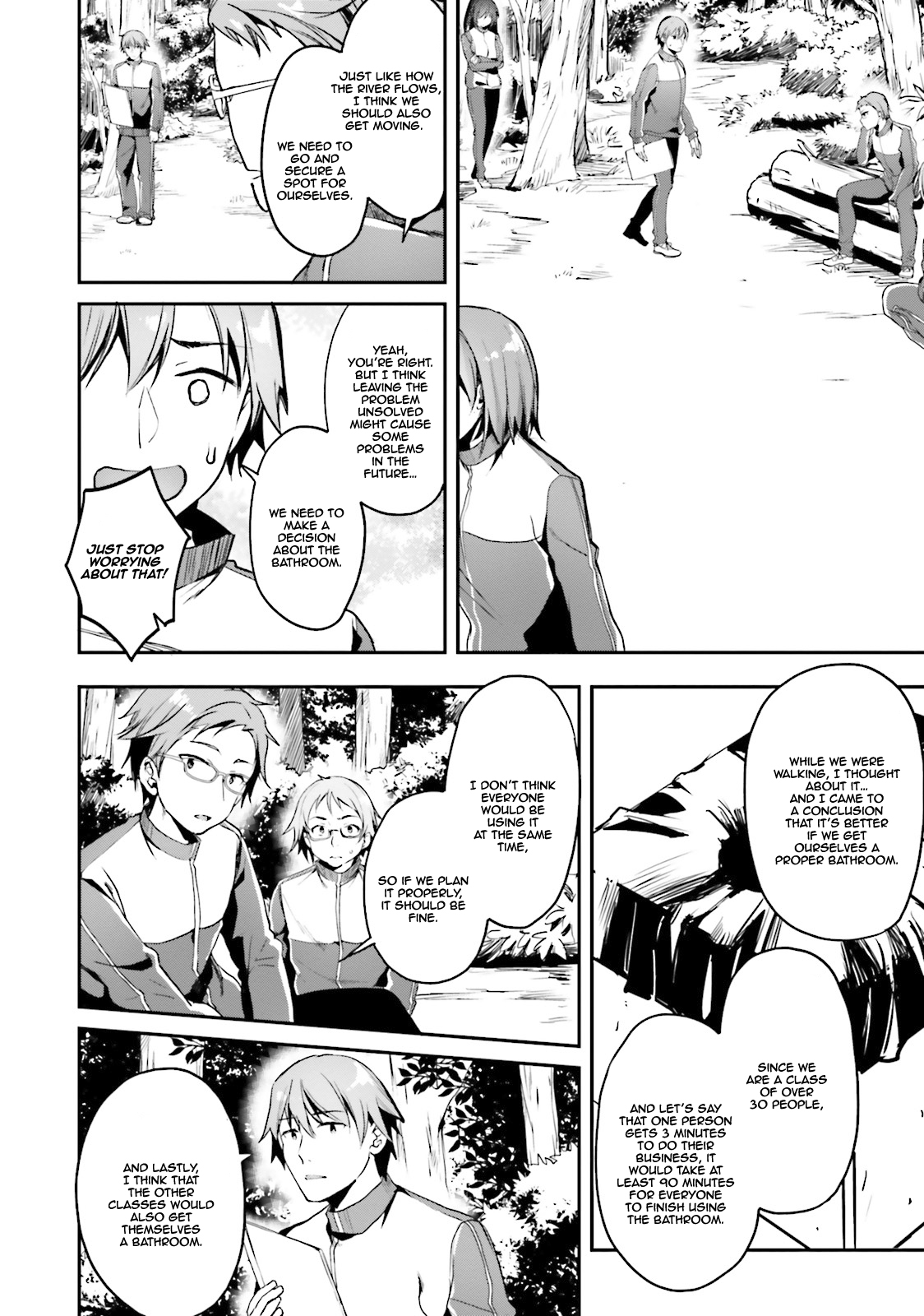 Youkoso Jitsuryoku Shijou Shugi no Kyoushitsu e Chapter 17 page 15 - Chapter 17: Room 17