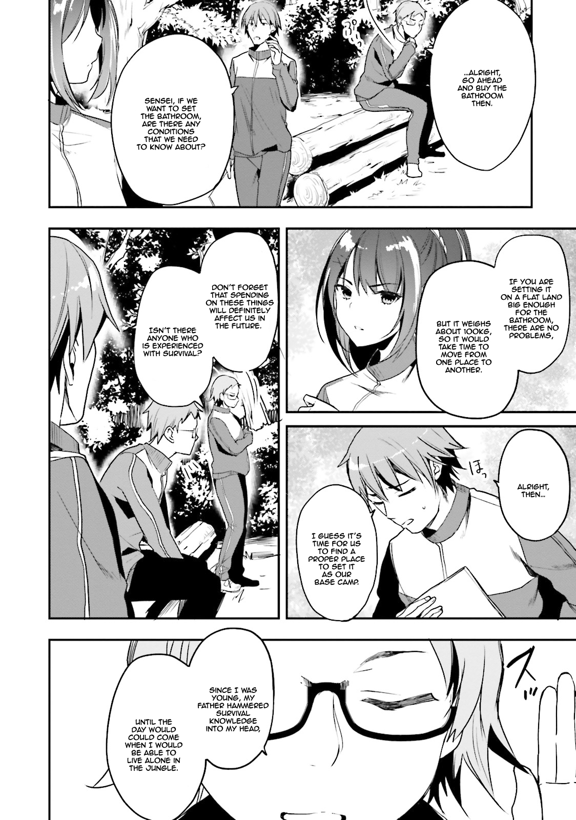 Youkoso Jitsuryoku Shijou Shugi no Kyoushitsu e Chapter 17 page 17 - Chapter 17: Room 17