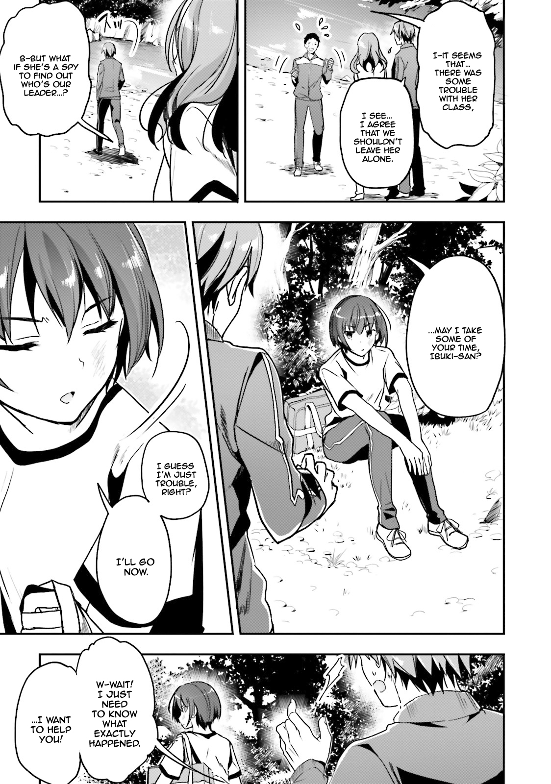 Youkoso Jitsuryoku Shijou Shugi no Kyoushitsu e Chapter 18 page 12 - Chapter 18: Room 18