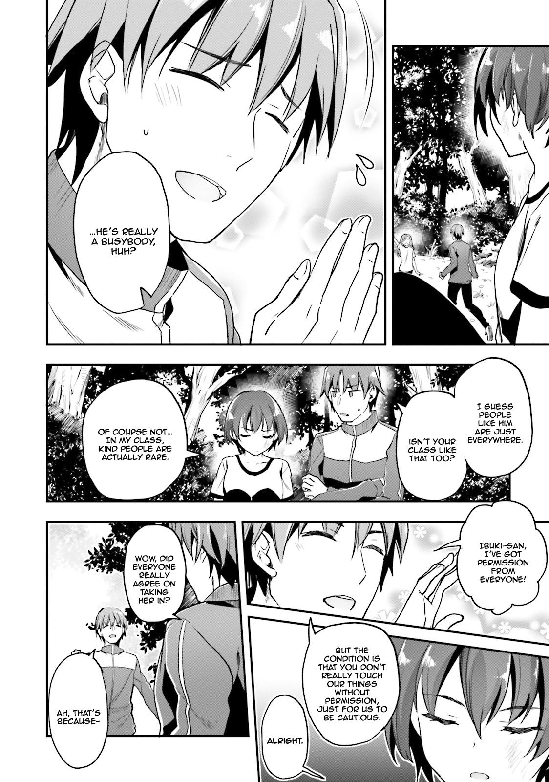 Youkoso Jitsuryoku Shijou Shugi no Kyoushitsu e Chapter 18 page 15 - Chapter 18: Room 18