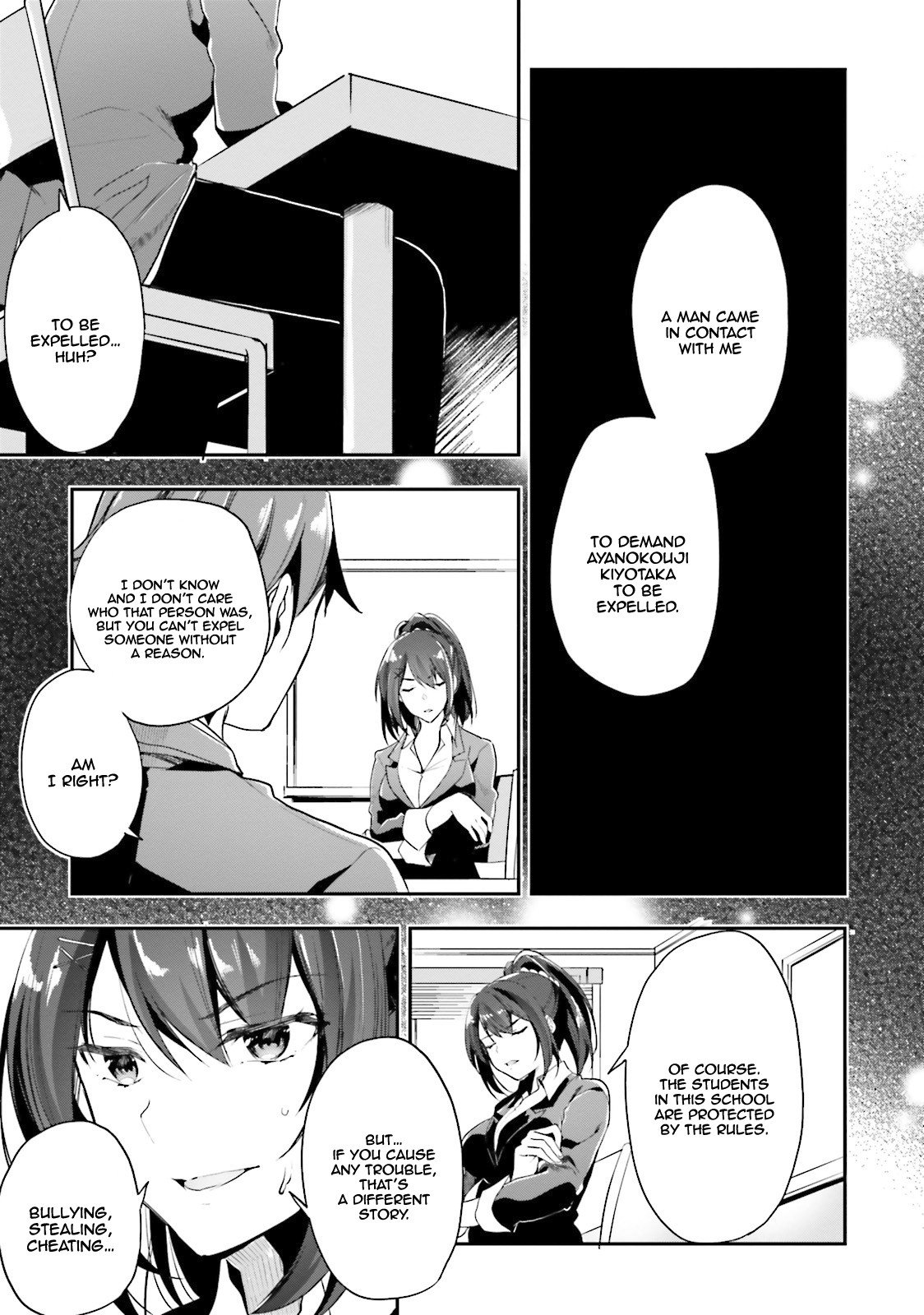 Youkoso Jitsuryoku Shijou Shugi no Kyoushitsu e Chapter 19 page 12 - Chapter 19: Room 19