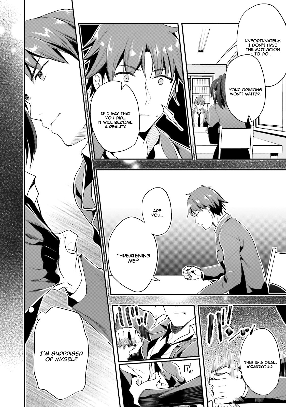 Youkoso Jitsuryoku Shijou Shugi no Kyoushitsu e Chapter 19 page 13 - Chapter 19: Room 19