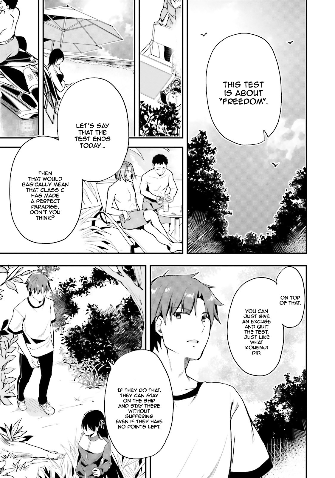 Youkoso Jitsuryoku Shijou Shugi no Kyoushitsu e Chapter 19 page 16 - Chapter 19: Room 19