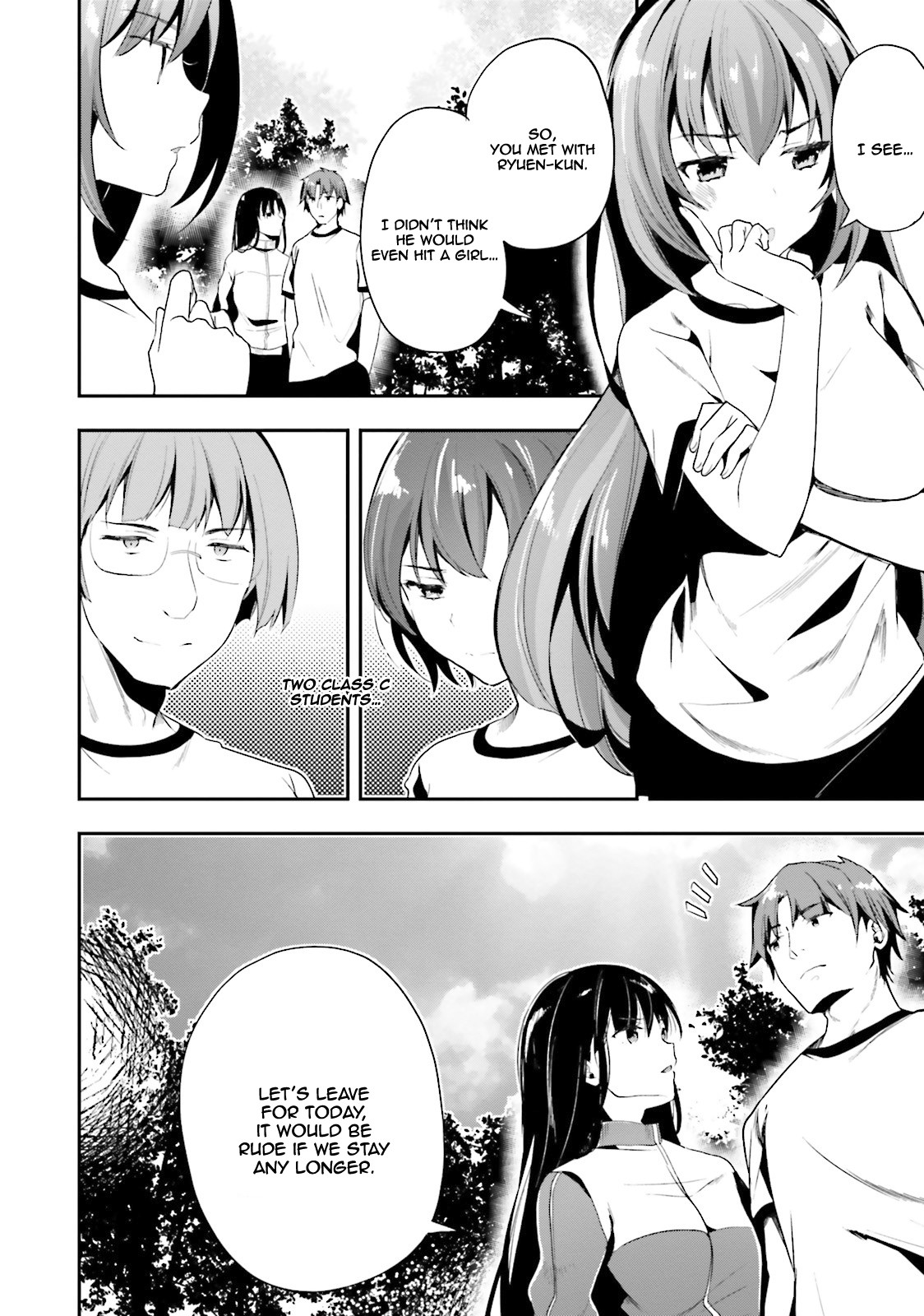 Youkoso Jitsuryoku Shijou Shugi no Kyoushitsu e Chapter 19 page 29 - Chapter 19: Room 19