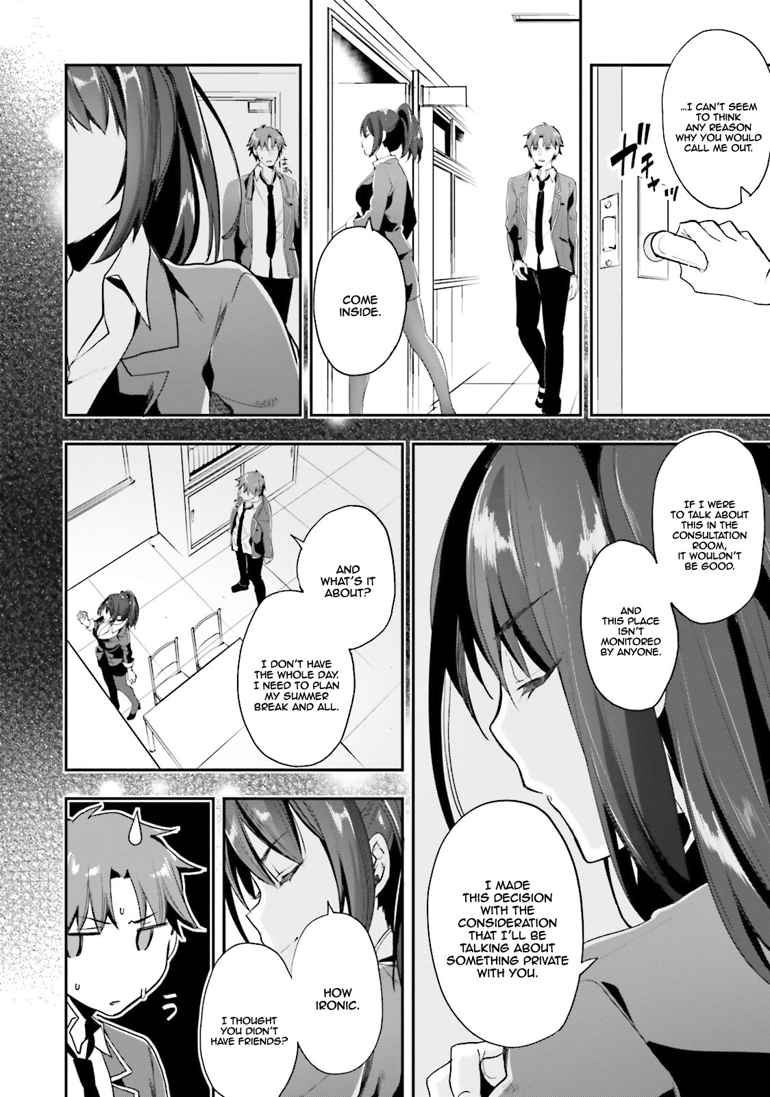 Youkoso Jitsuryoku Shijou Shugi no Kyoushitsu e Chapter 19 page 7 - Chapter 19: Room 19