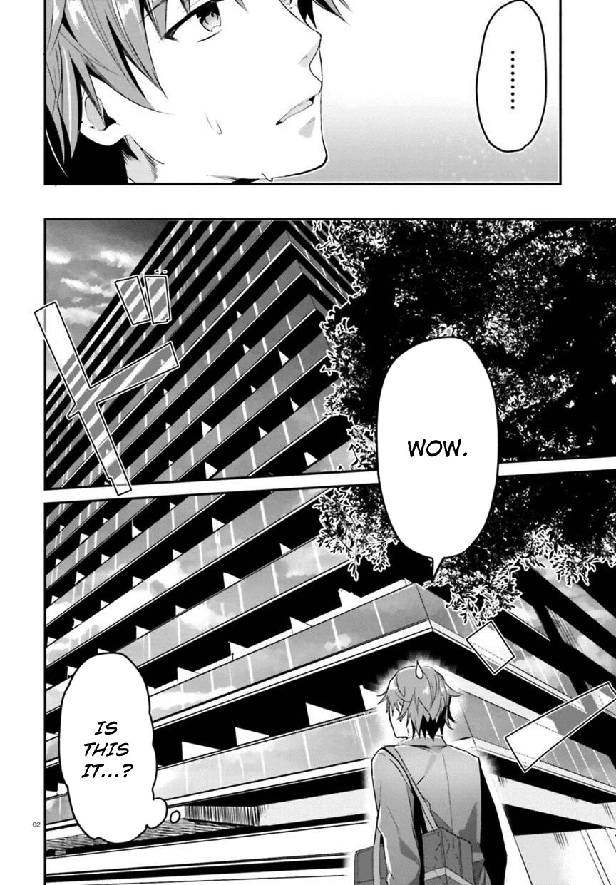 Youkoso Jitsuryoku Shijou Shugi no Kyoushitsu e Chapter 2 page 2 - Chapter 2: Room 2