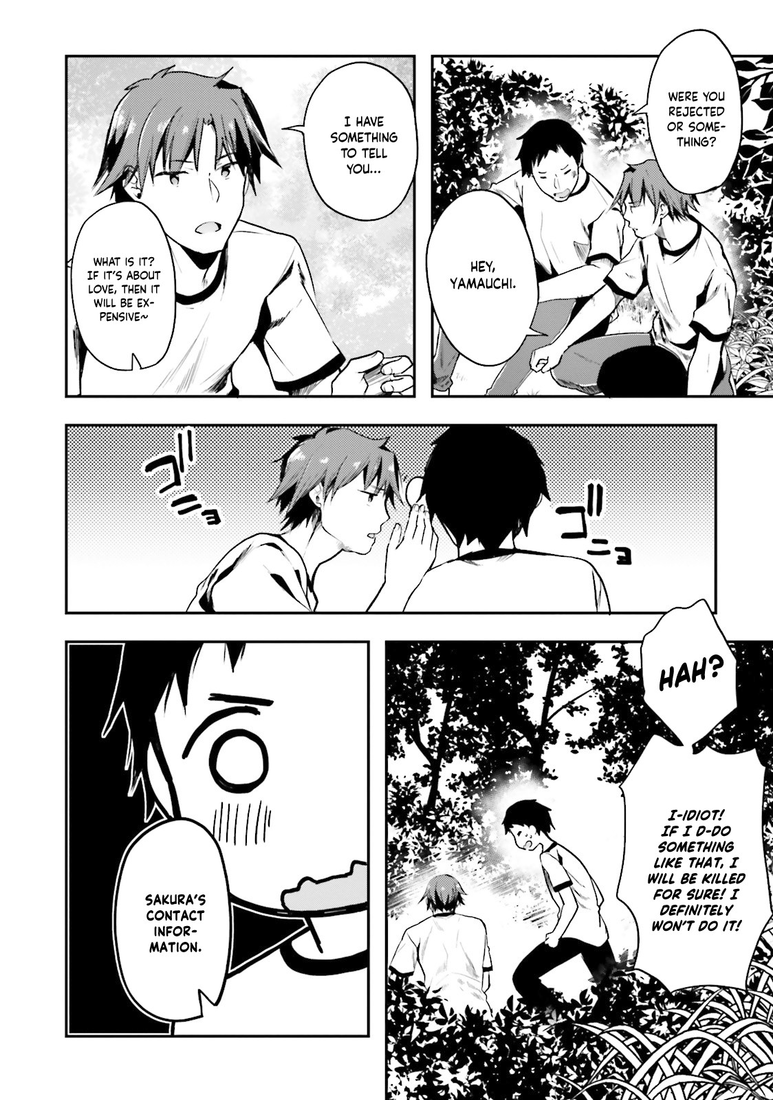 Youkoso Jitsuryoku Shijou Shugi no Kyoushitsu e Chapter 22 page 35 - Chapter 22: Room 22
