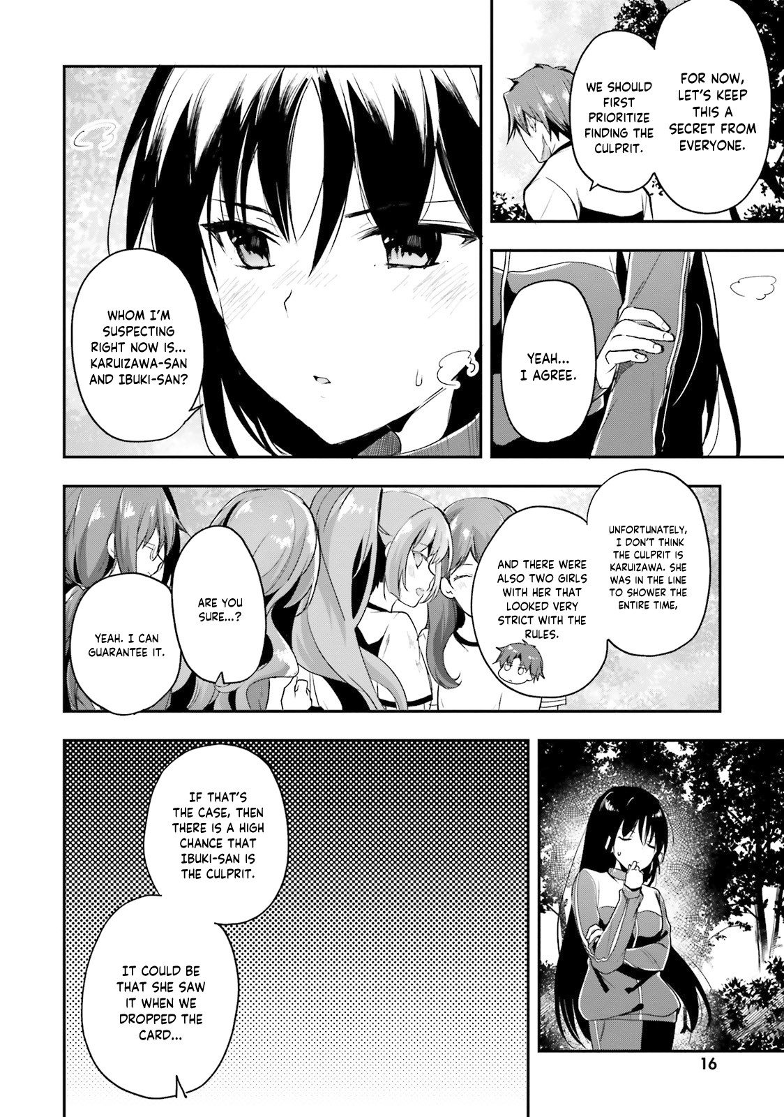 Youkoso Jitsuryoku Shijou Shugi no Kyoushitsu e Chapter 23 page 16 - Chapter 23: Room 23
