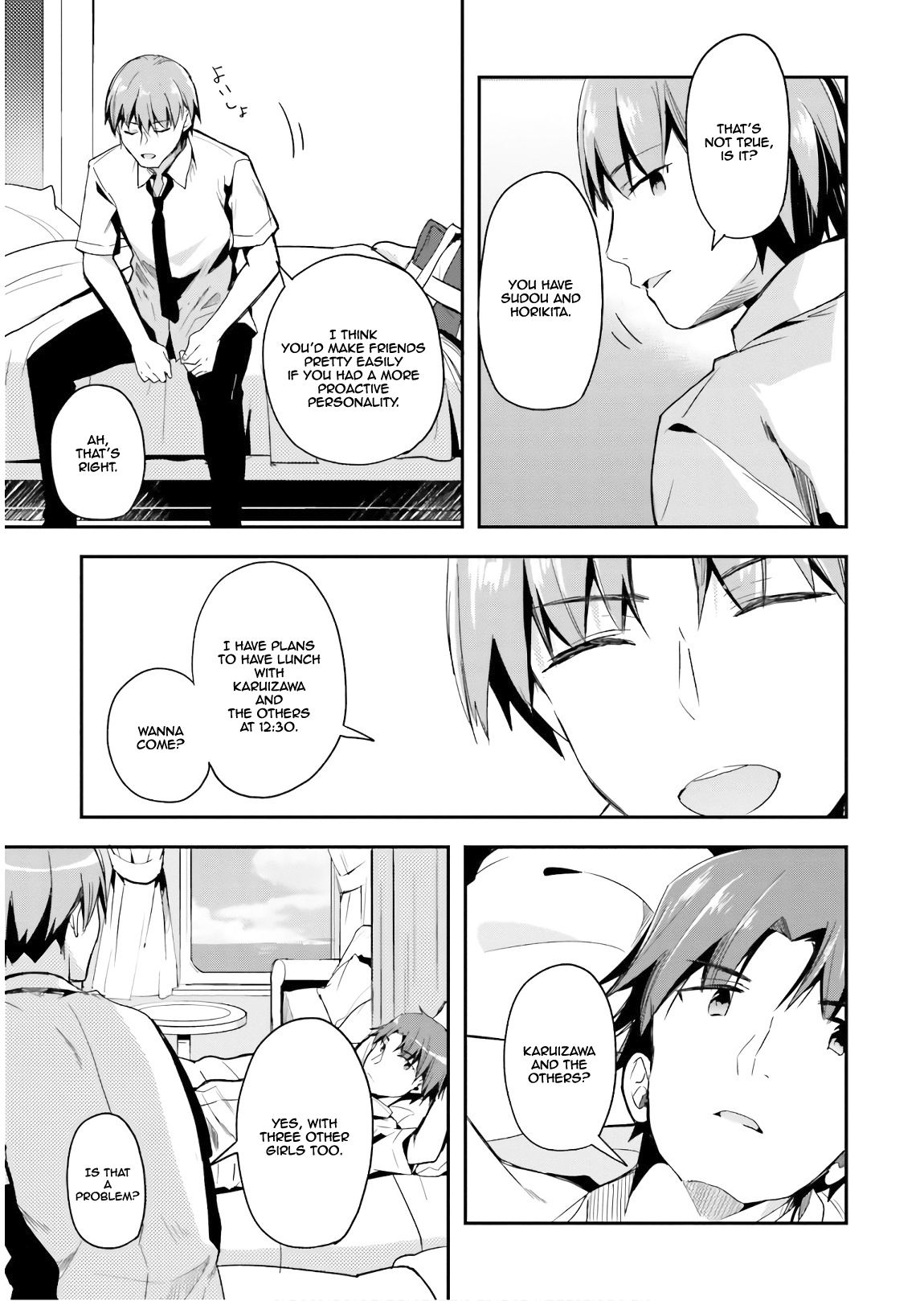 Youkoso Jitsuryoku Shijou Shugi no Kyoushitsu e Chapter 28 page 19 - Chapter 28: Room 28
