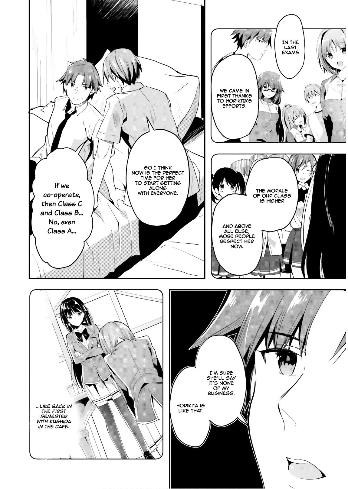 Youkoso Jitsuryoku Shijou Shugi no Kyoushitsu e Chapter 28 page 22 - Chapter 28: Room 28