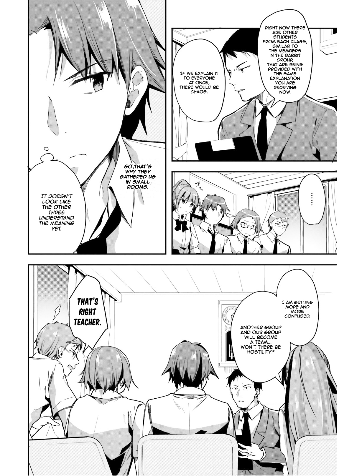 Youkoso Jitsuryoku Shijou Shugi no Kyoushitsu e Chapter 29 page 14 - Chapter 29: Room 29
