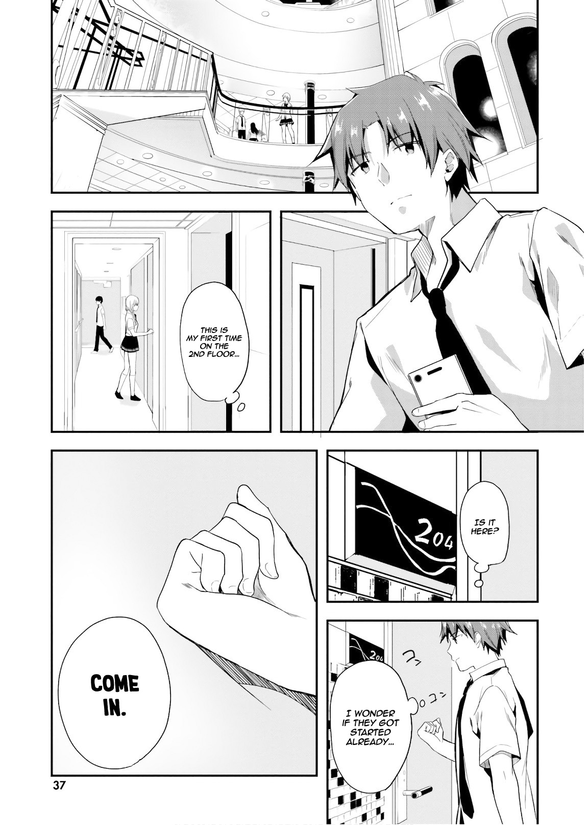Youkoso Jitsuryoku Shijou Shugi no Kyoushitsu e Chapter 29 page 5 - Chapter 29: Room 29