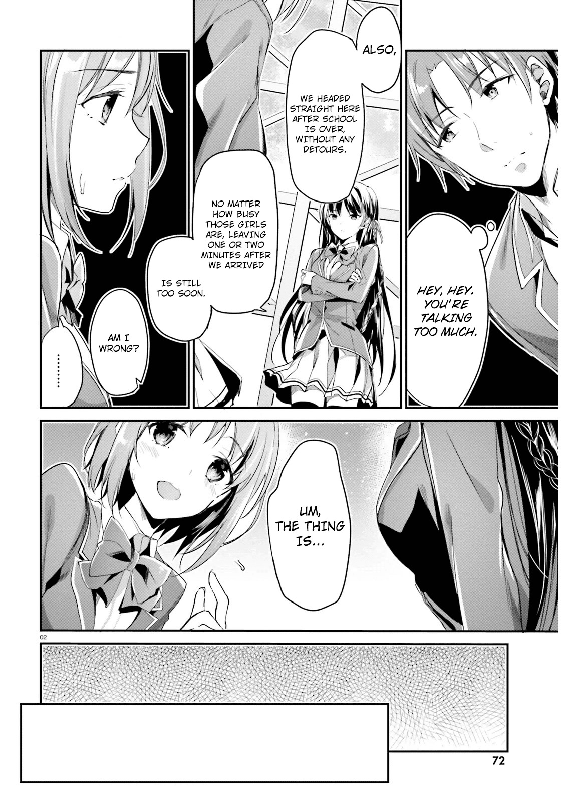 Youkoso Jitsuryoku Shijou Shugi no Kyoushitsu e Chapter 3 page 2 - Chapter 3: Room 3