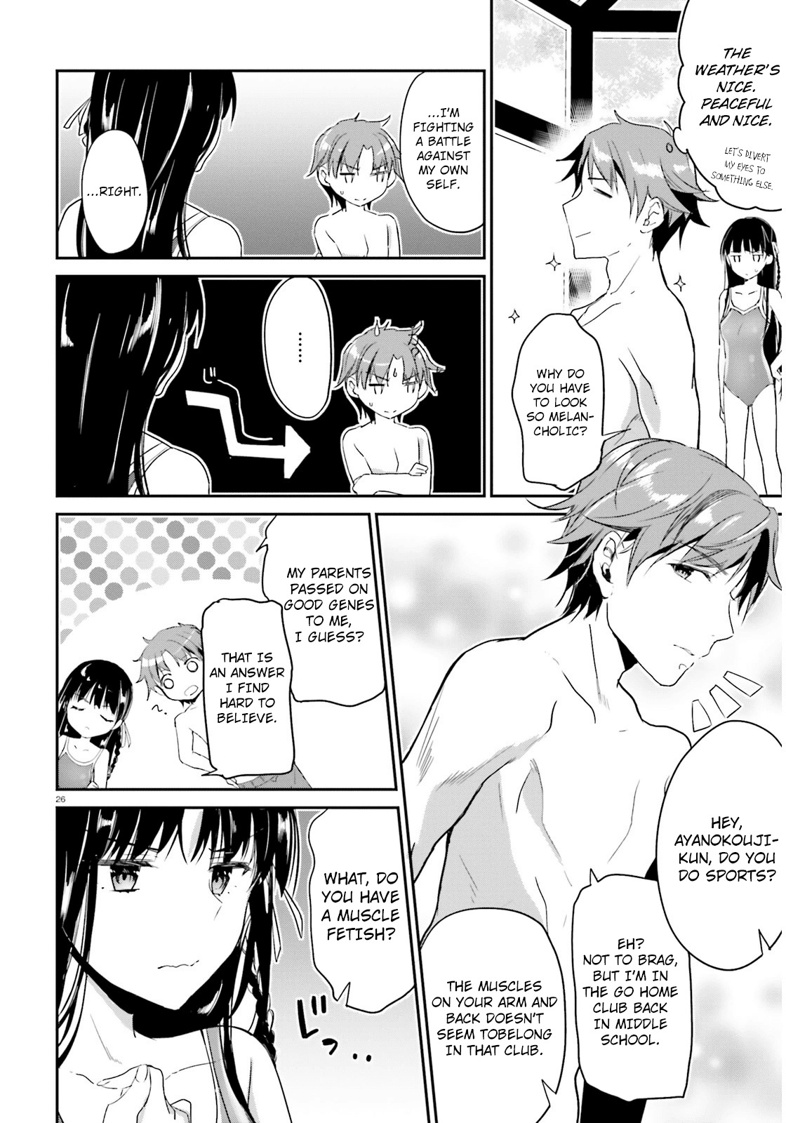 Youkoso Jitsuryoku Shijou Shugi no Kyoushitsu e Chapter 3 page 26 - Chapter 3: Room 3