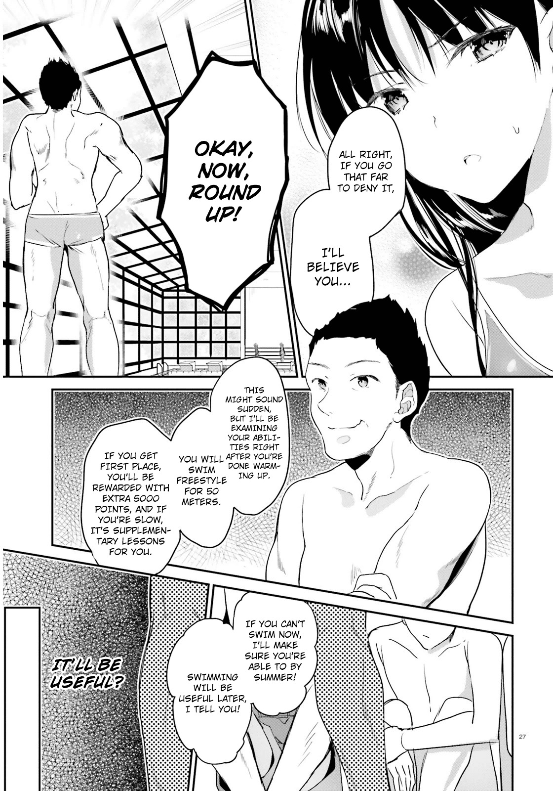 Youkoso Jitsuryoku Shijou Shugi no Kyoushitsu e Chapter 3 page 27 - Chapter 3: Room 3