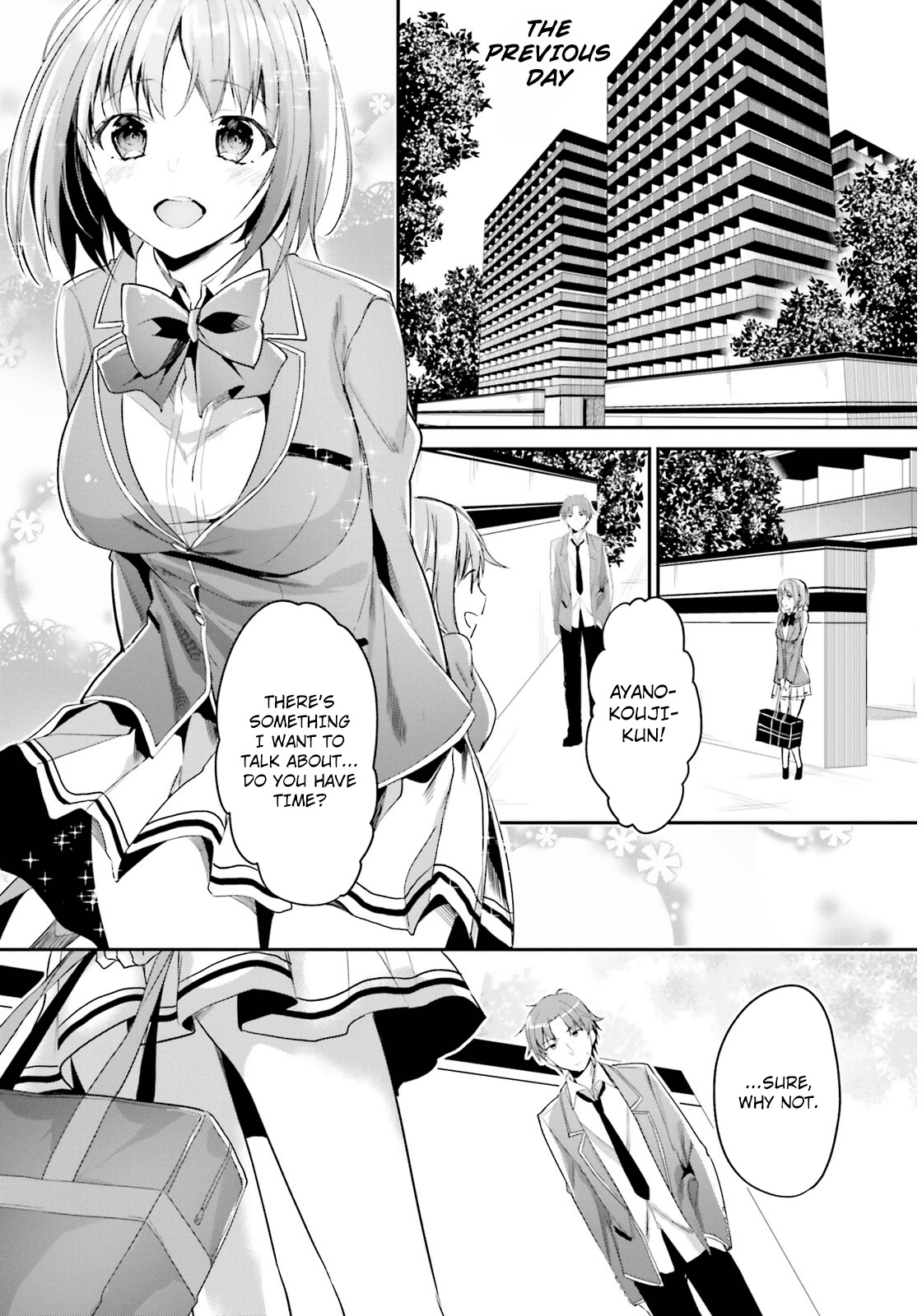 Youkoso Jitsuryoku Shijou Shugi no Kyoushitsu e Chapter 3 page 4 - Chapter 3: Room 3