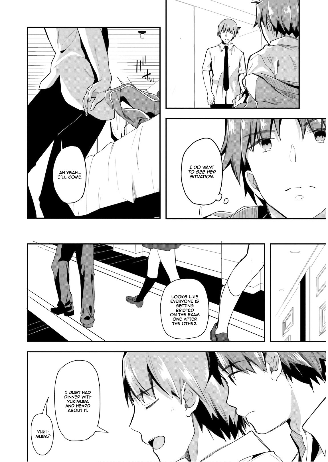 Youkoso Jitsuryoku Shijou Shugi no Kyoushitsu e Chapter 30 page 10 - Chapter 30: Room 30