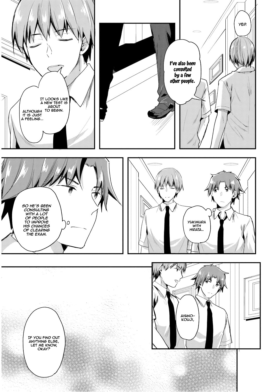 Youkoso Jitsuryoku Shijou Shugi no Kyoushitsu e Chapter 30 page 11 - Chapter 30: Room 30