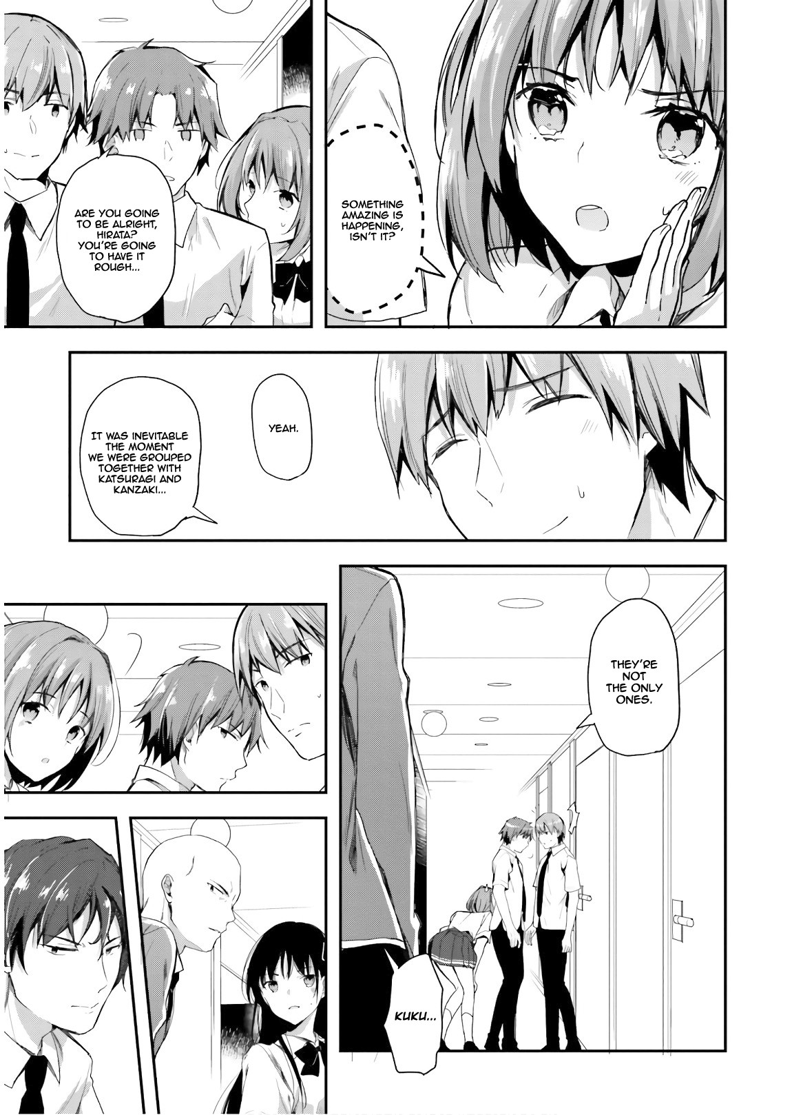 Youkoso Jitsuryoku Shijou Shugi no Kyoushitsu e Chapter 30 page 17 - Chapter 30: Room 30