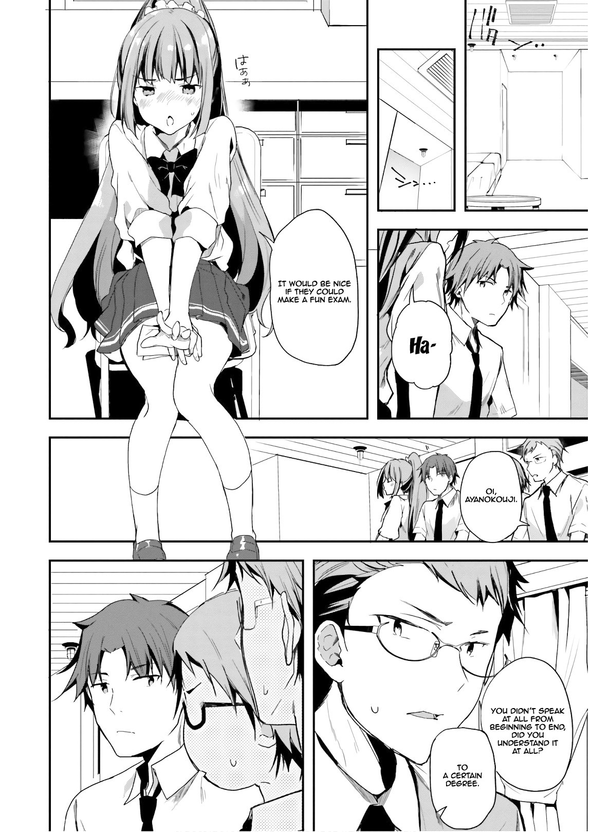 Youkoso Jitsuryoku Shijou Shugi no Kyoushitsu e Chapter 30 page 6 - Chapter 30: Room 30