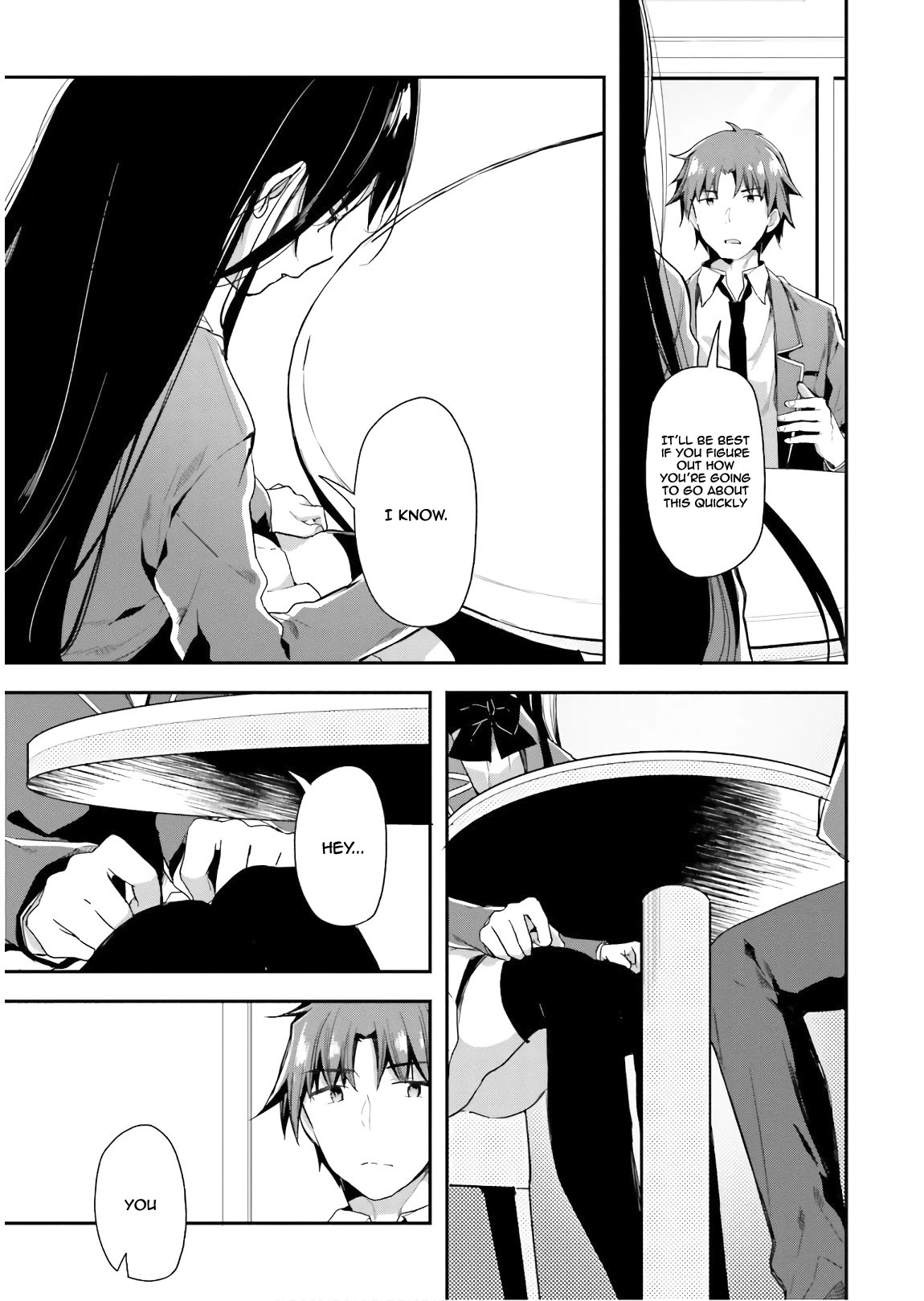 Youkoso Jitsuryoku Shijou Shugi no Kyoushitsu e Chapter 31 page 13 - Chapter 31: Room 31