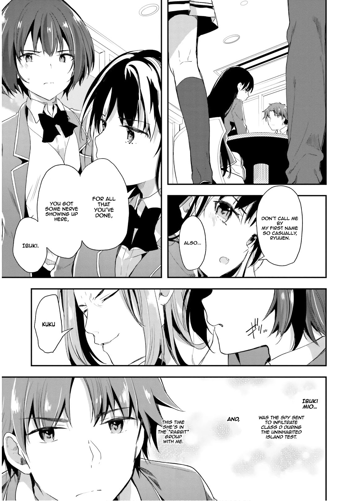 Youkoso Jitsuryoku Shijou Shugi no Kyoushitsu e Chapter 31 page 21 - Chapter 31: Room 31