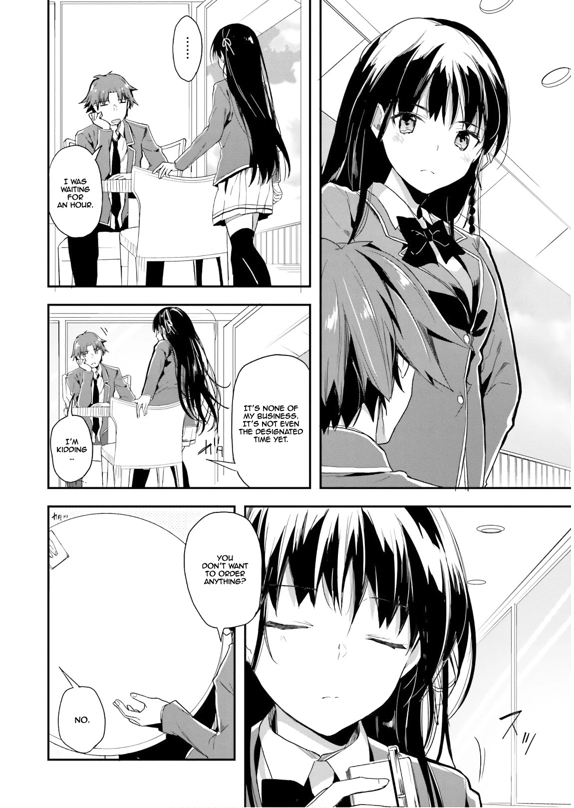 Youkoso Jitsuryoku Shijou Shugi no Kyoushitsu e Chapter 31 page 6 - Chapter 31: Room 31
