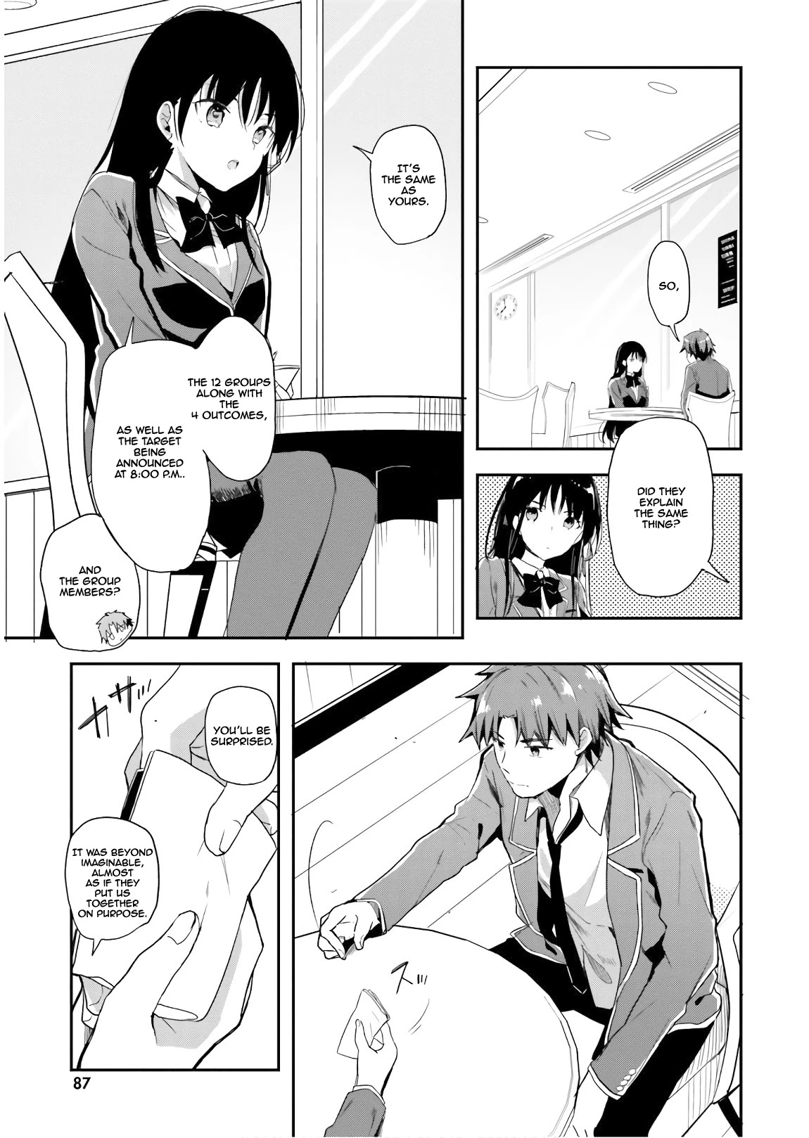 Youkoso Jitsuryoku Shijou Shugi no Kyoushitsu e Chapter 31 page 7 - Chapter 31: Room 31