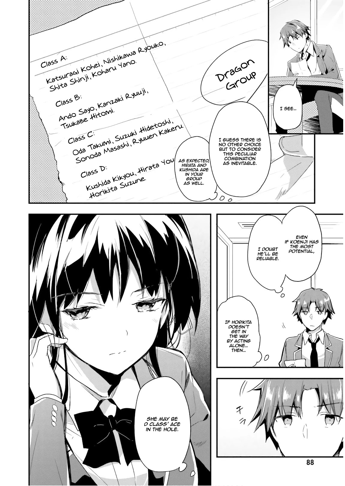 Youkoso Jitsuryoku Shijou Shugi no Kyoushitsu e Chapter 31 page 8 - Chapter 31: Room 31