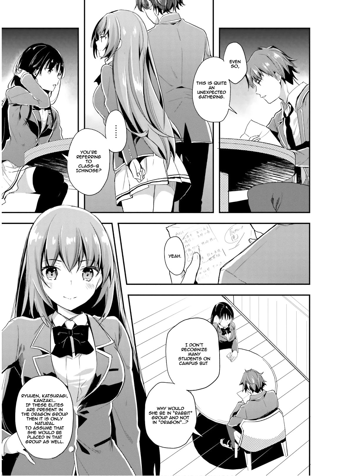 Youkoso Jitsuryoku Shijou Shugi no Kyoushitsu e Chapter 31 page 9 - Chapter 31: Room 31