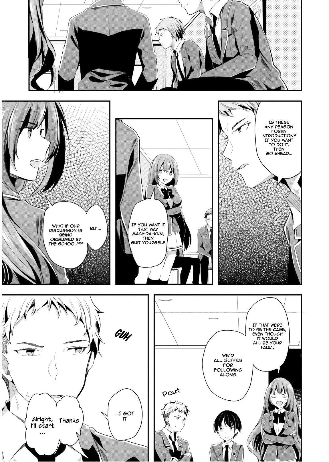 Youkoso Jitsuryoku Shijou Shugi no Kyoushitsu e Chapter 32 page 14 - Chapter 32: Room 32