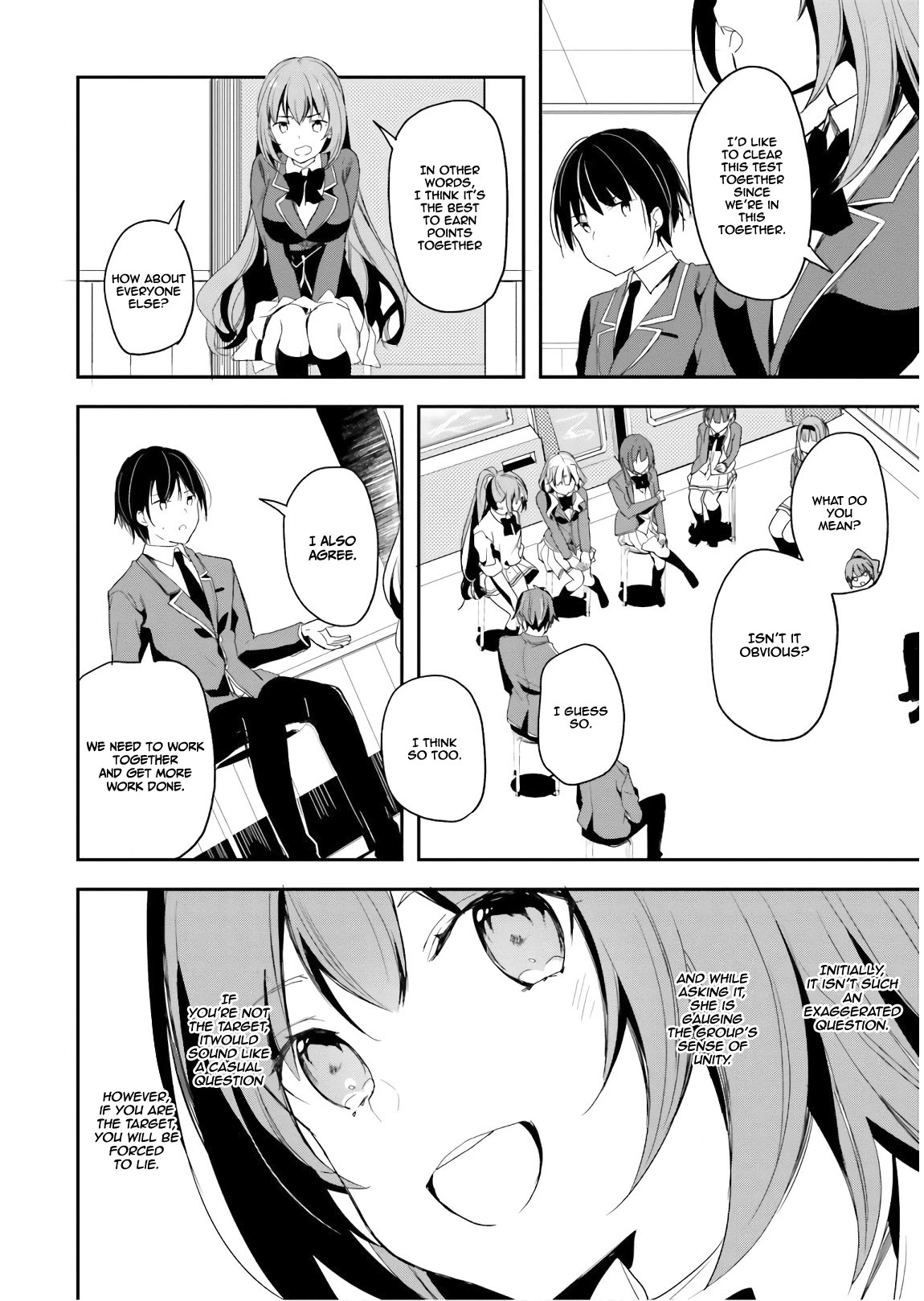 Youkoso Jitsuryoku Shijou Shugi no Kyoushitsu e Chapter 32 page 17 - Chapter 32: Room 32