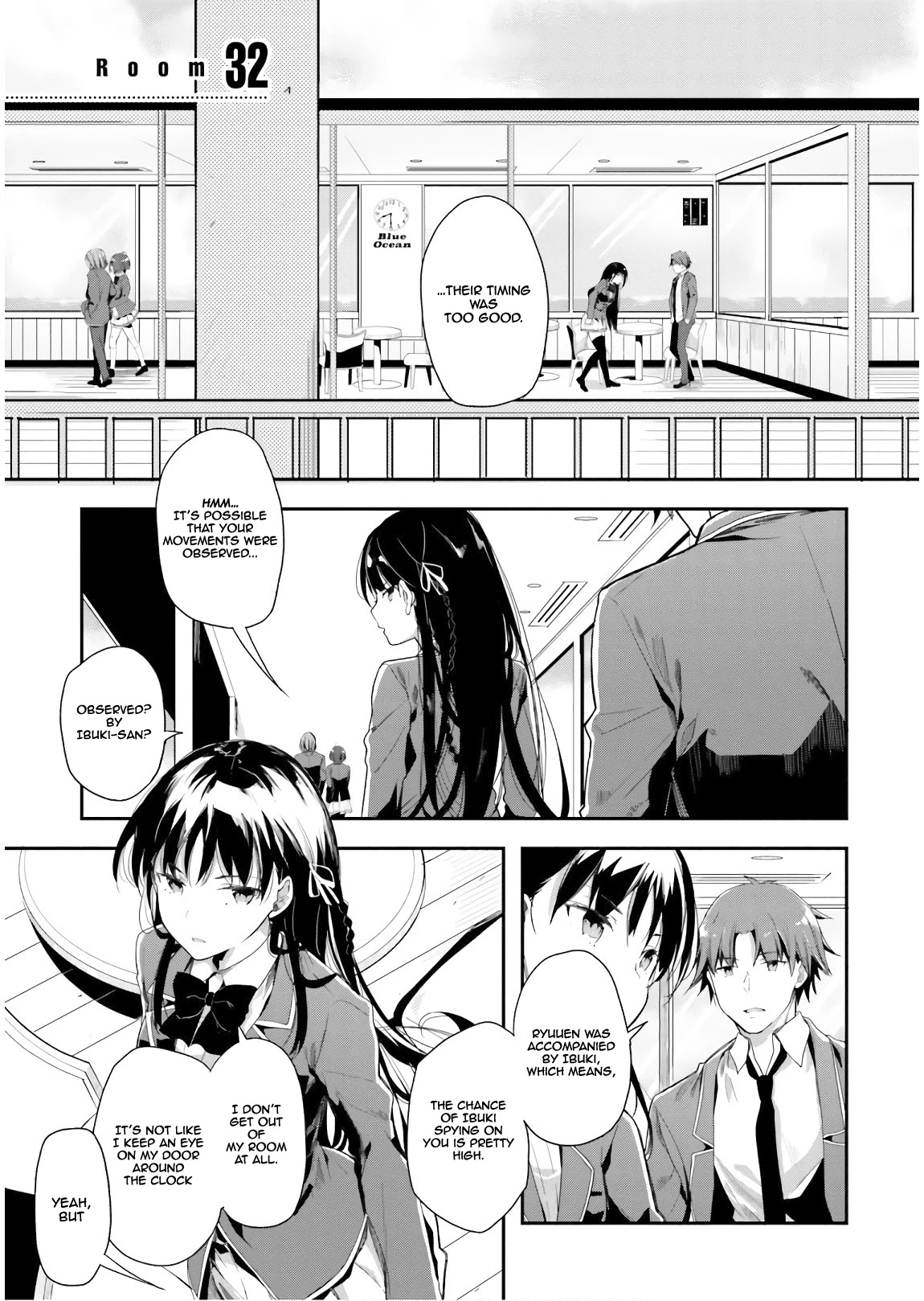 Youkoso Jitsuryoku Shijou Shugi no Kyoushitsu e Chapter 32 page 3 - Chapter 32: Room 32