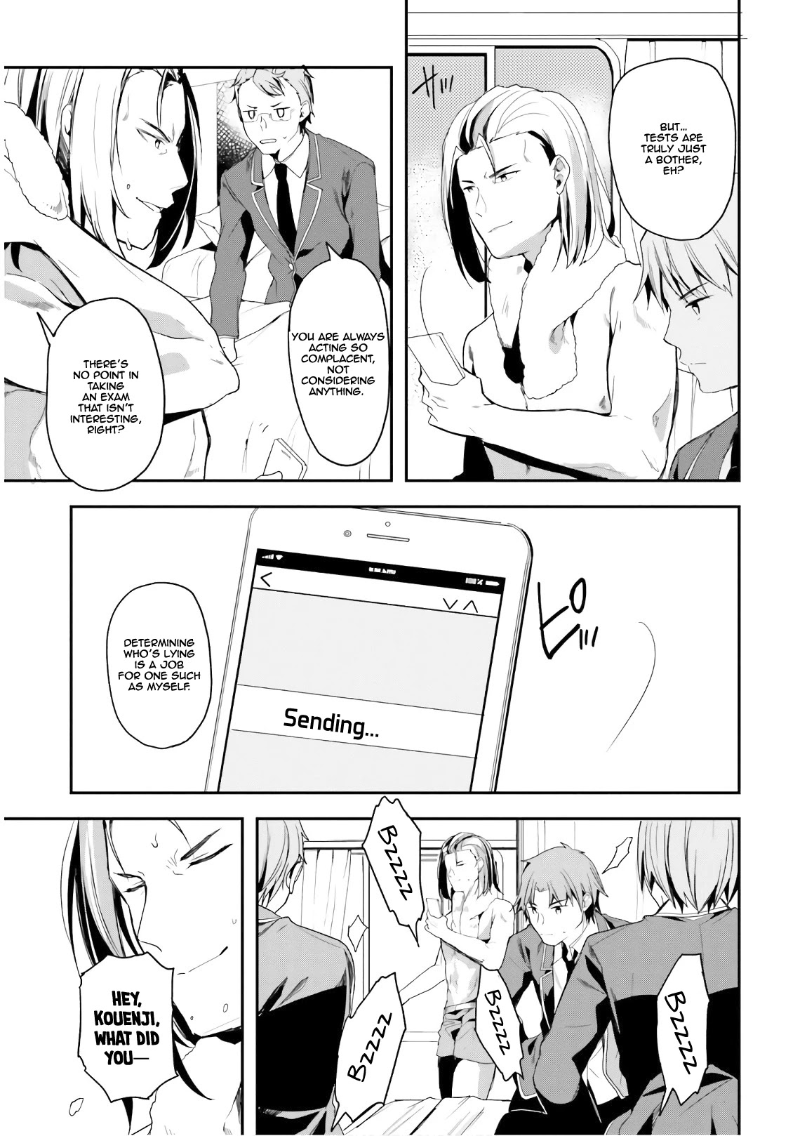 Youkoso Jitsuryoku Shijou Shugi no Kyoushitsu e Chapter 32 page 34 - Chapter 32: Room 32