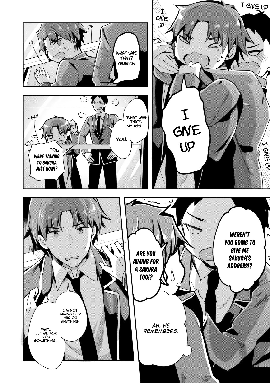 Youkoso Jitsuryoku Shijou Shugi no Kyoushitsu e Chapter 33 page 14 - Chapter 33: Room 33