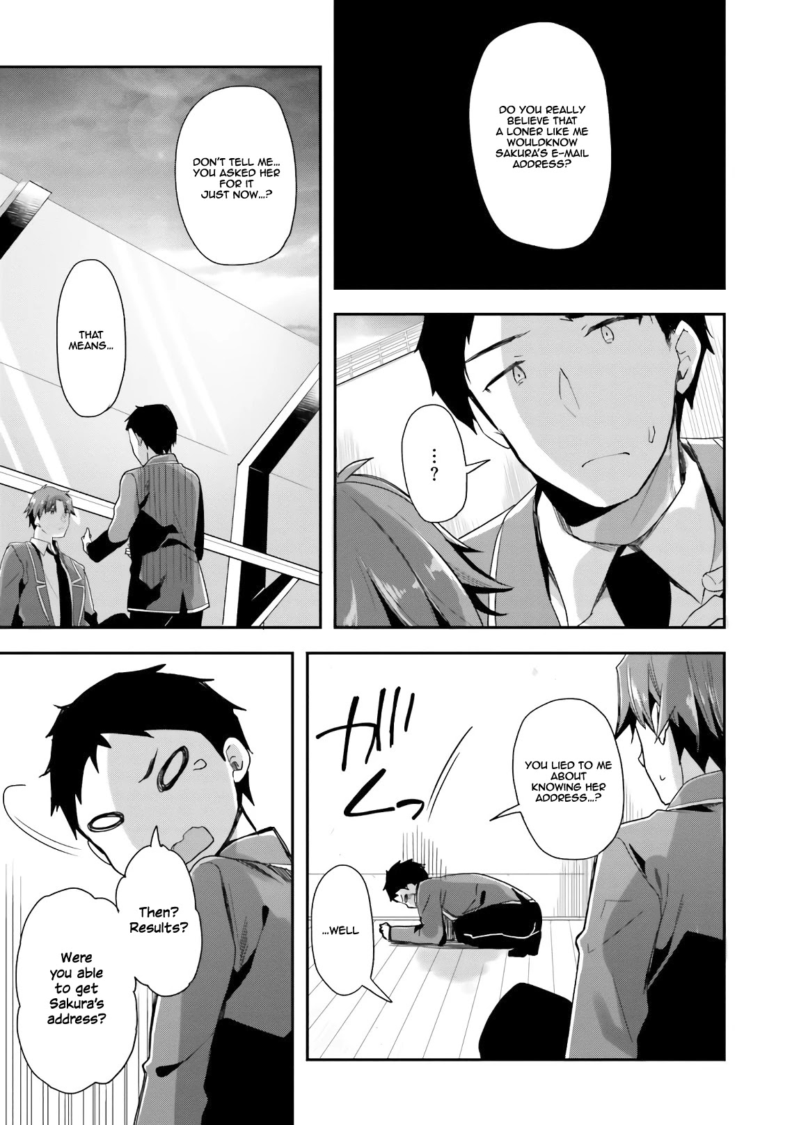 Youkoso Jitsuryoku Shijou Shugi no Kyoushitsu e Chapter 33 page 15 - Chapter 33: Room 33