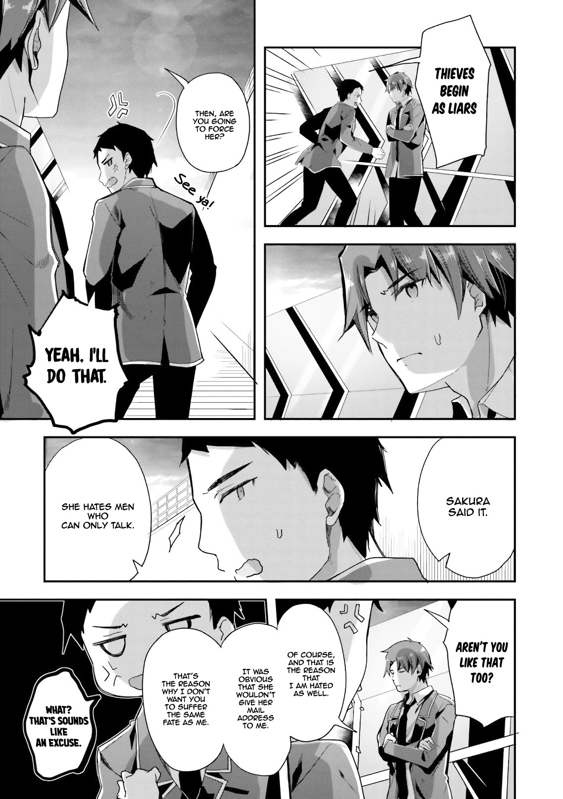 Youkoso Jitsuryoku Shijou Shugi no Kyoushitsu e Chapter 33 page 17 - Chapter 33: Room 33