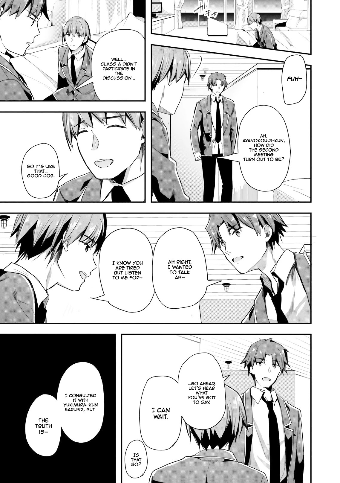 Youkoso Jitsuryoku Shijou Shugi no Kyoushitsu e Chapter 33 page 21 - Chapter 33: Room 33
