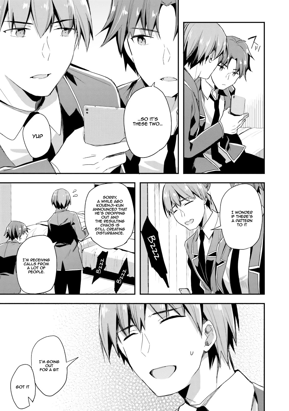 Youkoso Jitsuryoku Shijou Shugi no Kyoushitsu e Chapter 33 page 23 - Chapter 33: Room 33