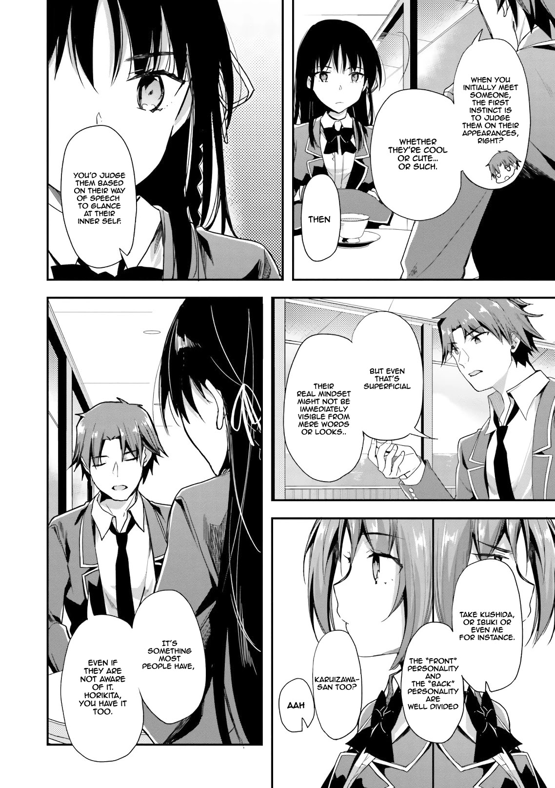 Youkoso Jitsuryoku Shijou Shugi no Kyoushitsu e Chapter 34 page 20 - Chapter 34: Room 34