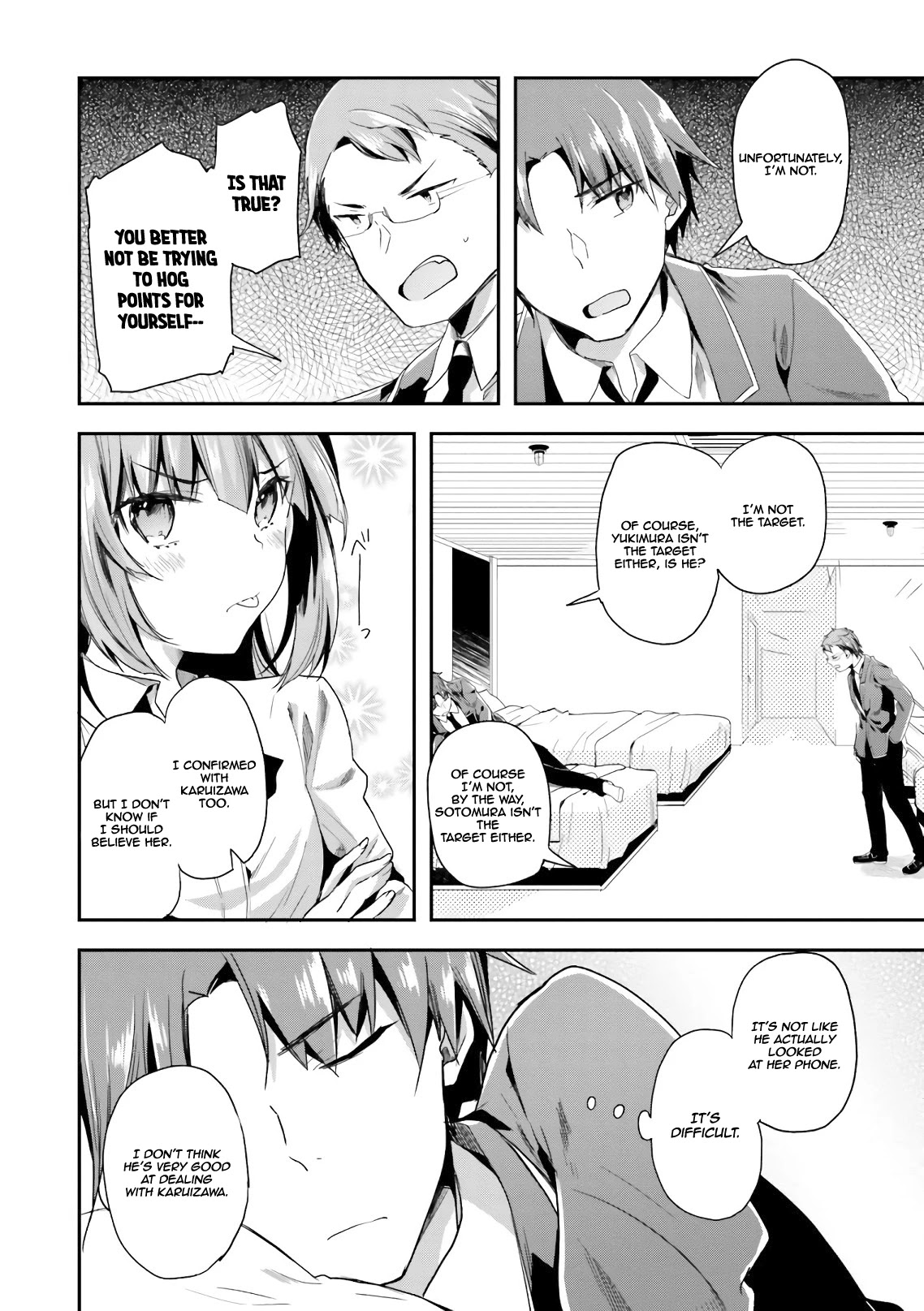 Youkoso Jitsuryoku Shijou Shugi no Kyoushitsu e Chapter 35 page 10 - Chapter 35: Room 35