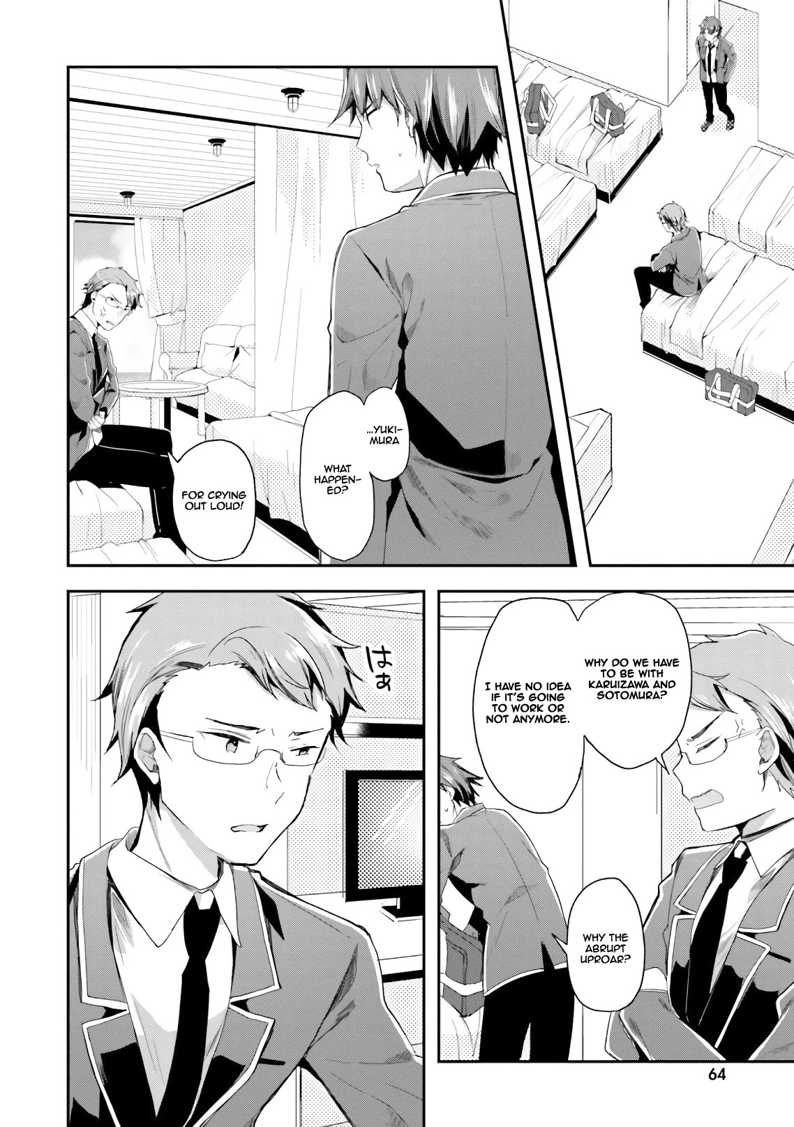 Youkoso Jitsuryoku Shijou Shugi no Kyoushitsu e Chapter 35 page 8 - Chapter 35: Room 35