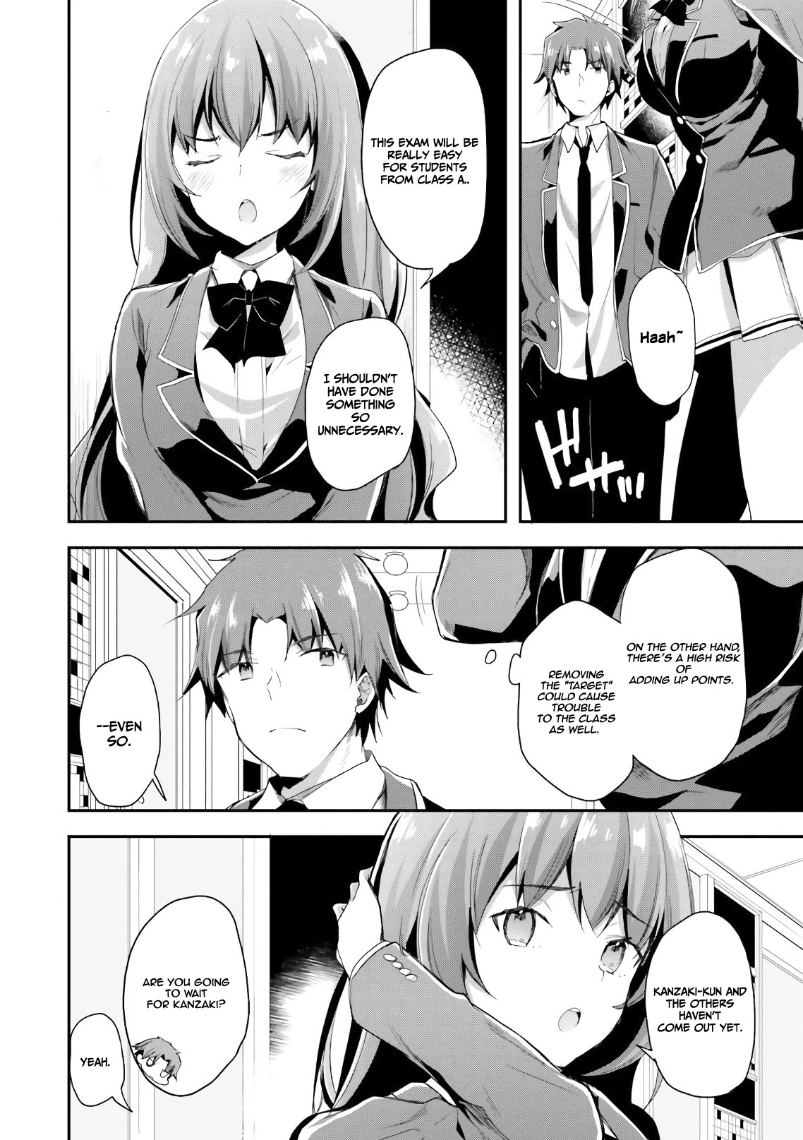 Youkoso Jitsuryoku Shijou Shugi no Kyoushitsu e Chapter 36 page 13 - Chapter 36: Room 36