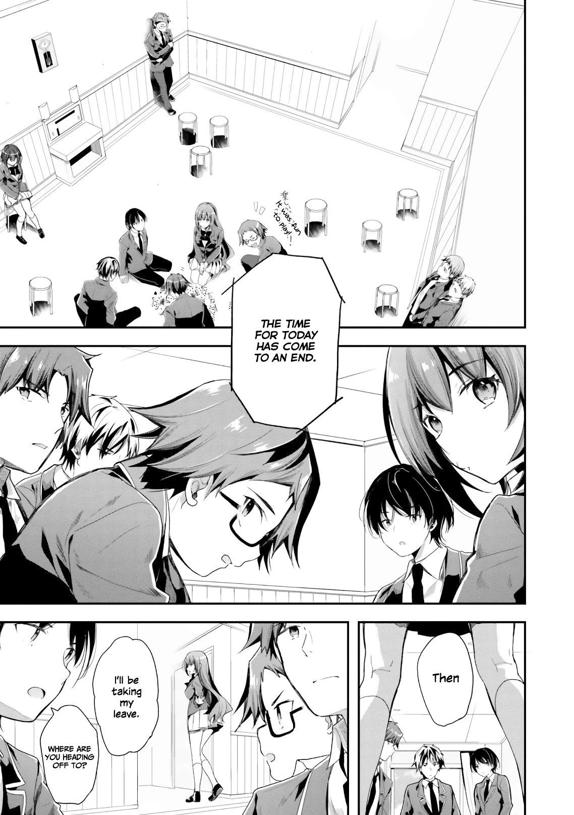 Youkoso Jitsuryoku Shijou Shugi no Kyoushitsu e Chapter 36 page 2 - Chapter 36: Room 36