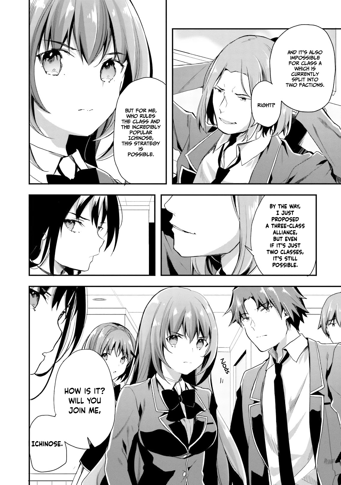 Youkoso Jitsuryoku Shijou Shugi no Kyoushitsu e Chapter 36 page 27 - Chapter 36: Room 36