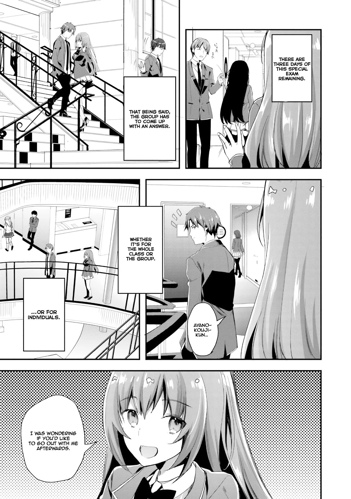 Youkoso Jitsuryoku Shijou Shugi no Kyoushitsu e Chapter 37 page 12 - Chapter 37: Room 37