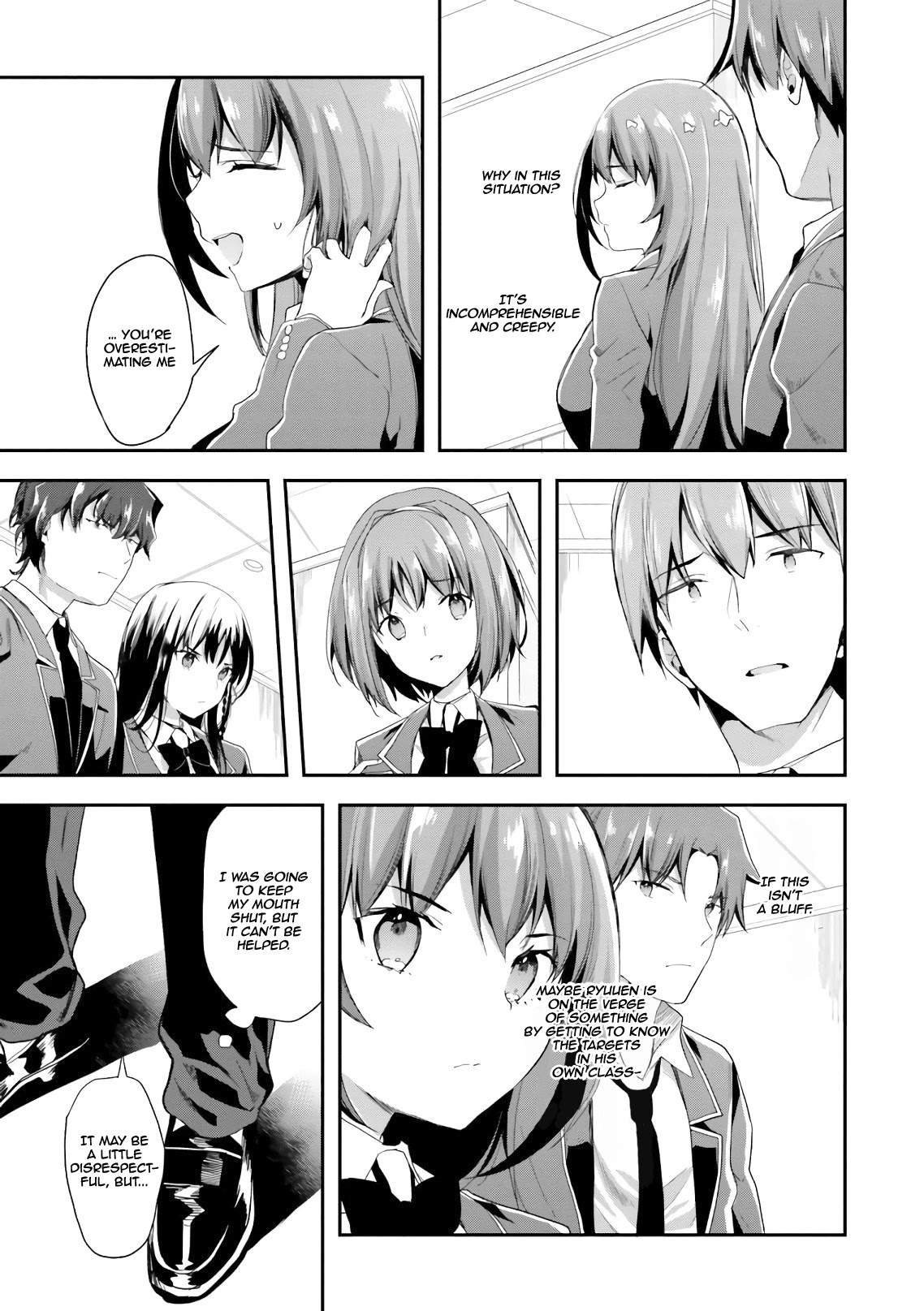 Youkoso Jitsuryoku Shijou Shugi no Kyoushitsu e Chapter 37 page 4 - Chapter 37: Room 37