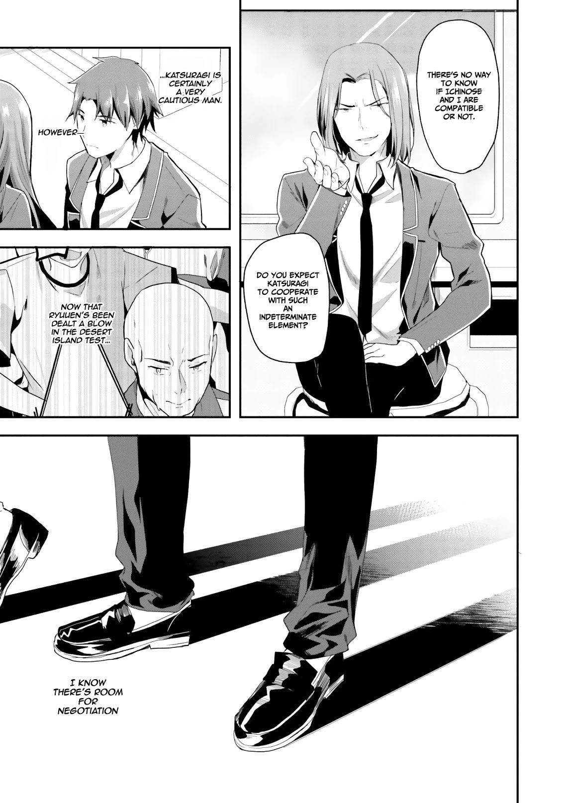 Youkoso Jitsuryoku Shijou Shugi no Kyoushitsu e Chapter 37 page 6 - Chapter 37: Room 37
