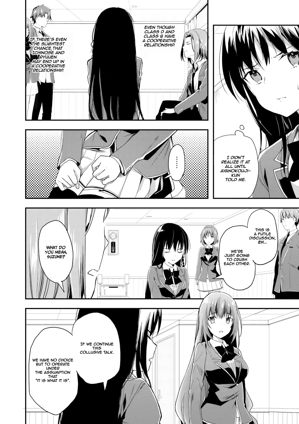 Youkoso Jitsuryoku Shijou Shugi no Kyoushitsu e Chapter 37 page 7 - Chapter 37: Room 37