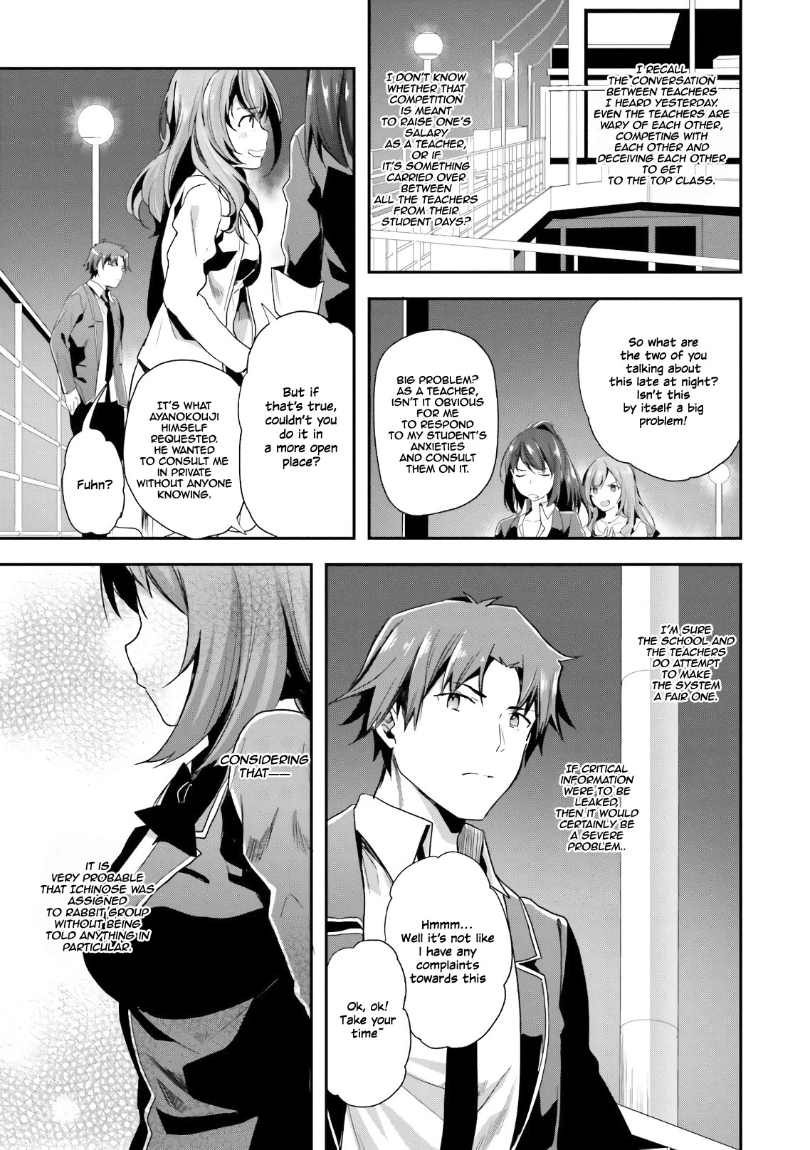 Youkoso Jitsuryoku Shijou Shugi no Kyoushitsu e Chapter 38 page 22 - Chapter 38: Room 38